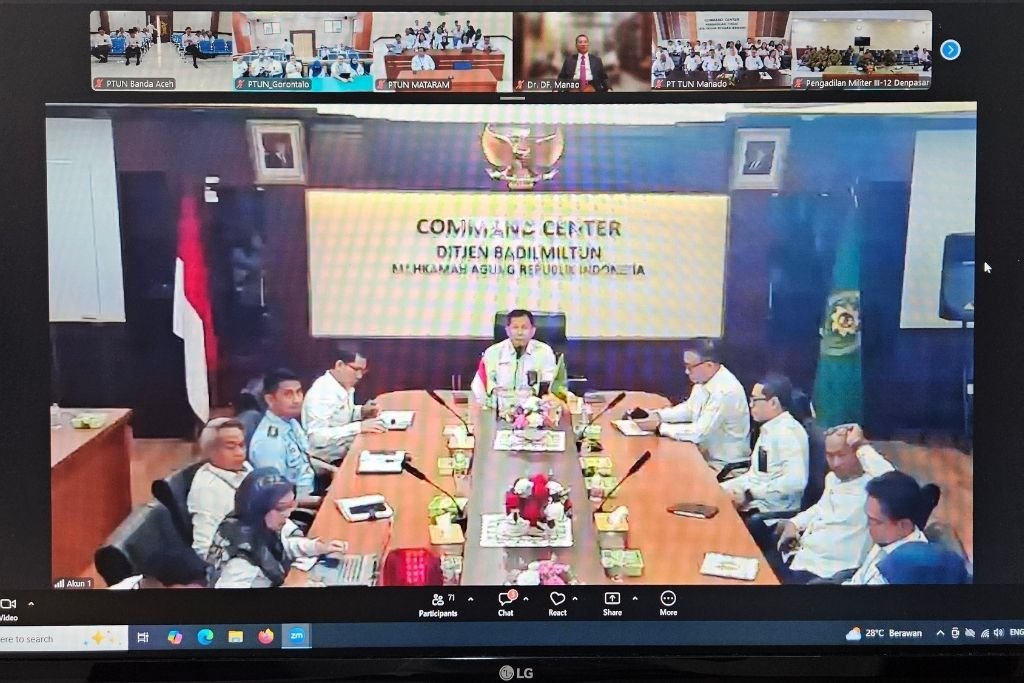 Pembinaan Direktur Jenderal Badilmiltun